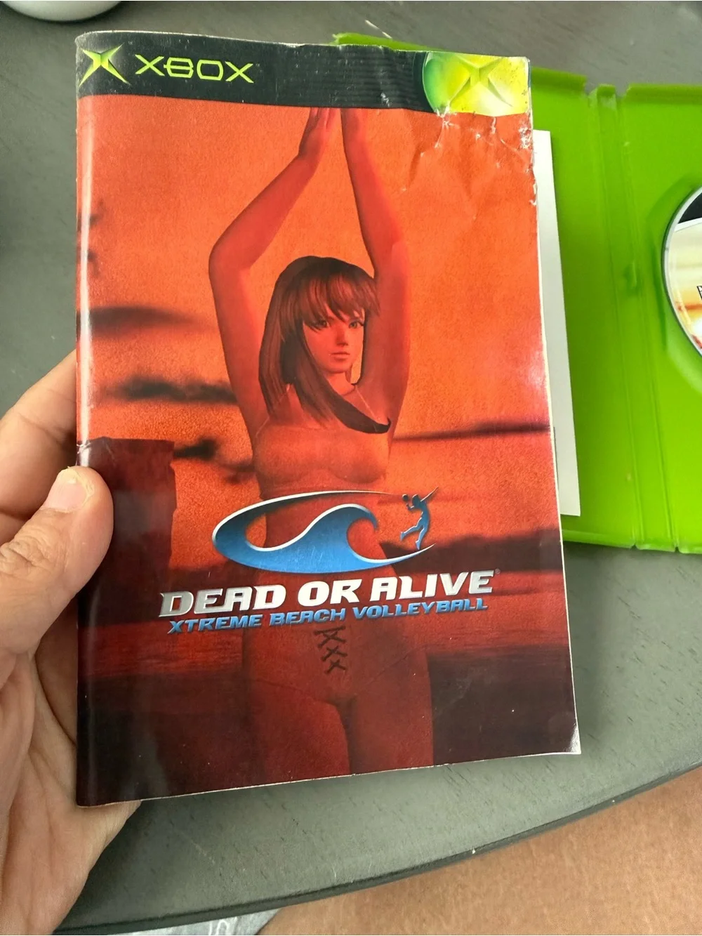 Dead or Alive Xtreme Beach Volleyball Microsoft Xbox Manuel and Game Disk